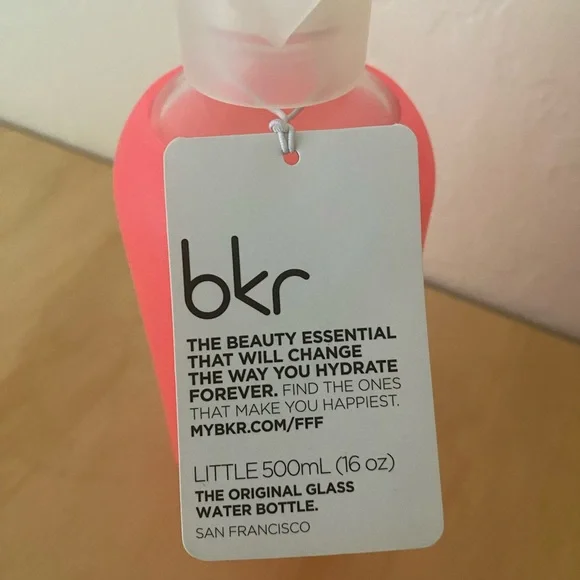 NWT BKR Rosy Water Bottle 500ml (16oz) - Picture 12 of 16